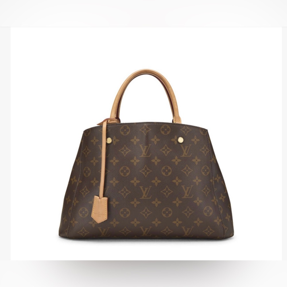 NWOT Louis Vuitton Dark Brown Monogram Tote